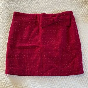 Forever21 pink mini skirt with bow (2002)